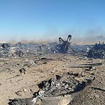 İran Haber Ajanslarında ABD'ye Ait HC-130J Uçaklarının Enkazı Paylaşıldı