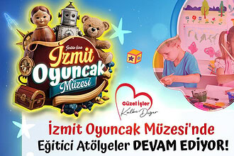 İzmit Oyuncak Müzesi Kütüphane Haftası Atölyeleri Kayıtları Başladı