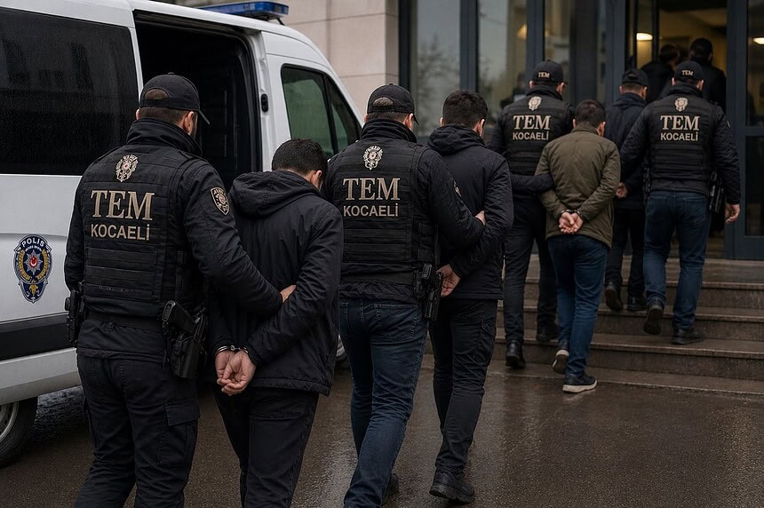 Kocaeli'de FETÖ Operasyonu 10 Gözaltı