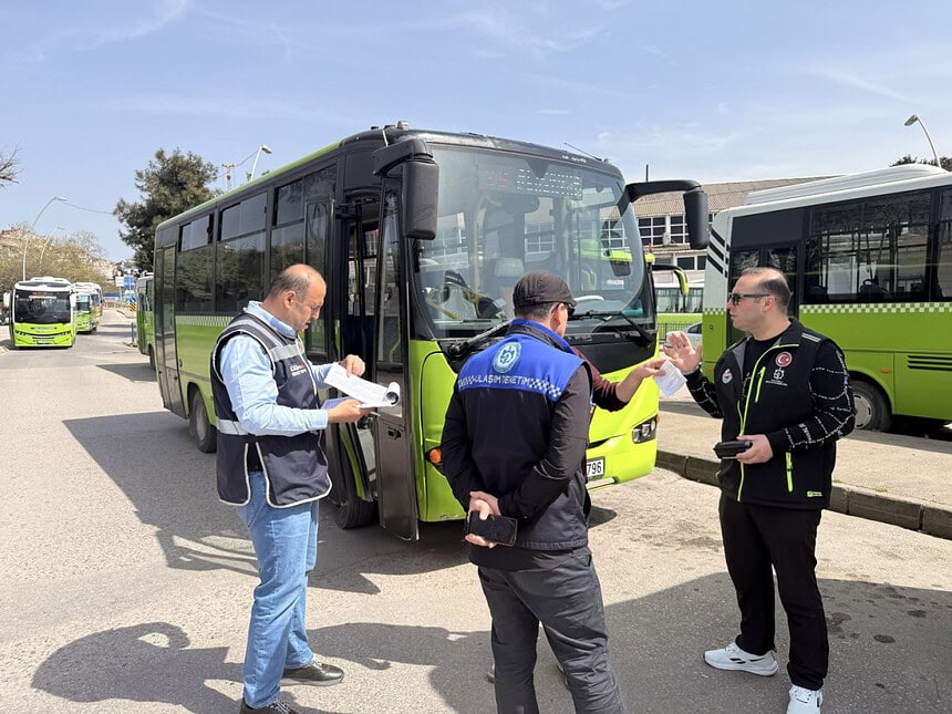 Kocaeli’de Toplu Taşımada Sıkı Markaj: 2 Bin 912 Denetim, 809 Cezai İşlem!