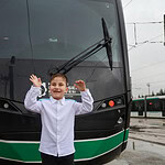 Engel Tanımayan Mutluluk! 6 Yaşındaki Otizmli Muhammet Enes Vatman Koltuğuna Oturdu