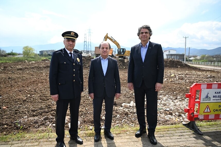 Kartepe’de Yeni Polis Merkezi İnşaatı Başladı
