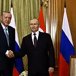 Putin'den Cumhurbaşkanı Erdoğan'a Teşekkür