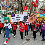 İzmit Cumhuriyet Bulvarı’nda Renkli Kütüphane Haftası