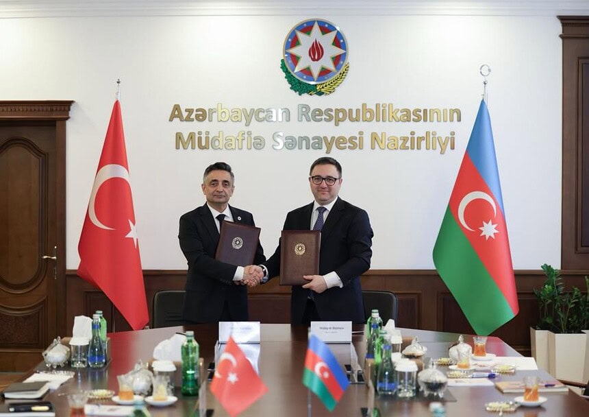 Savunma Sanayii Başkanlığı ile Azerbaycan Savunma Sanayisi Başkanlığı Arasında İşbirliği Sözleşmesi İmzalandı