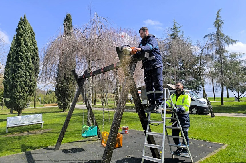 Kocaeli Sekapark Çocuk Oyun Alanları Yaza Hazırlanıyor: Bakım Çalışmaları Başladı