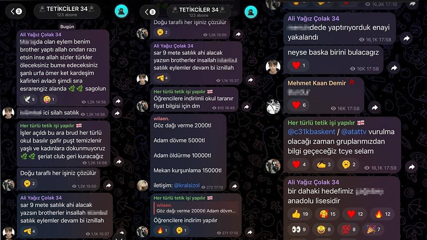 Sosyal Medya Üzerinden Korkunç Paylaşımlar