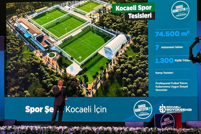 Başkan Büyükakın Kocaeli'deki Spor Yatırımlarını Açıkladı: Kocaelispor Sevindikli Tesislerine Taşınıyor!