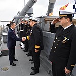 Vali İlhami Aktaş’tan TCG Tayfun’a Anlamlı Ziyaret