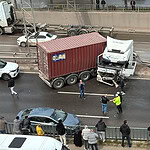 D-100’de Korku Dolu Anlar! Makaslayan Tır Karşı Şeritteki Araçlara Çarptı