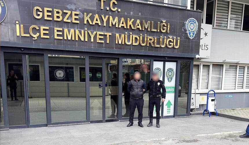 Yağma Suçundan 7 Yıl Hapis Cezası Bulunan M.O. Kocaeli'de Tutuklandı