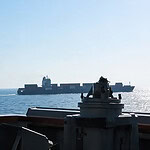 ABD Donanması İran Gemisi TOUSKA’yı Vurduğu Anlara Dair Görüntüler!