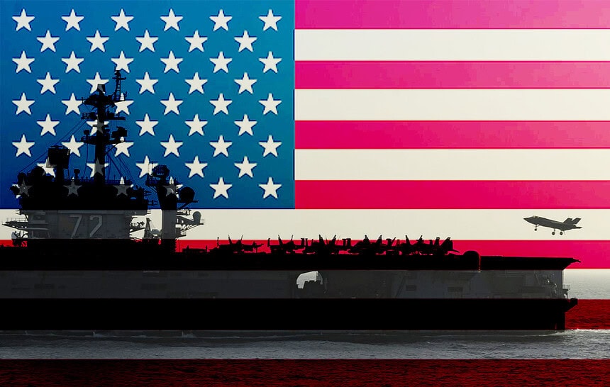 ABD Savaş Gemileri Devriyede: USS Pinckney ve USS Rushmore Basra Körfezi’ni Ablukaya Aldı!