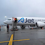 AJet Ankara-Bükreş Hattında İlk Uçuşunu Tamamladı