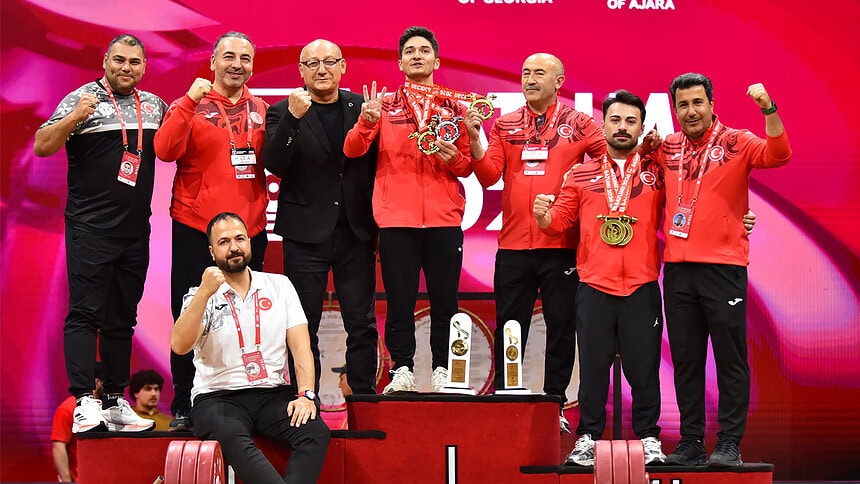 Avrupa Halter Şampiyonası: Muhammed Furkan Özbek Altın Kazandı