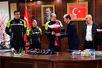 Bahçelievler'de Zabıta 3 Aylık Bebeği Hastaneye Yetiştirdi