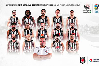 Beşiktaş Tekerlekli Sandalye Takımı EuroCup3 Avrupa Şampiyonu