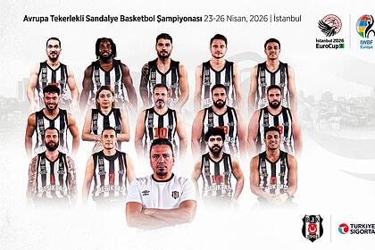 Beşiktaş Tekerlekli Sandalye Takımı EuroCup3 Avrupa Şampiyonu