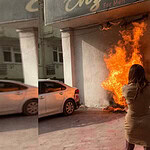 Film Sahnesi Değil Gerçek: Mahalleli O Dehşet Anlarını Anlattı!