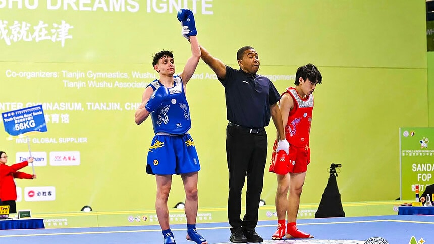 Dünya Gençler Wushu Şampiyonası: Eymen Yılmaz Dünya Üçüncüsü Oldu