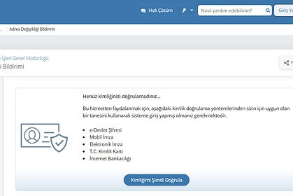 e-Devlet İkametgah Değişikliği Nasıl Yapılır?