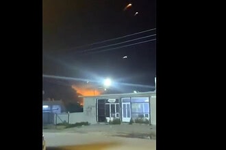 Erbil’de Kabus Gecesi! 25 İHA Saldırısı Düzenlendi, Dronların Evlere Düşme Anı Kamerada