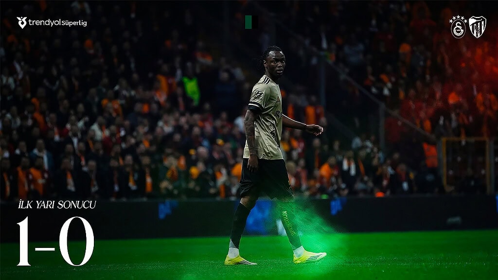 Galatasaray Kocaelispor Maçı İlk Yarı Sonucu 1-0