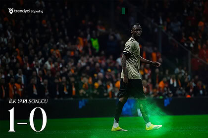 Galatasaray Kocaelispor Maçı İlk Yarı Sonucu 1-0