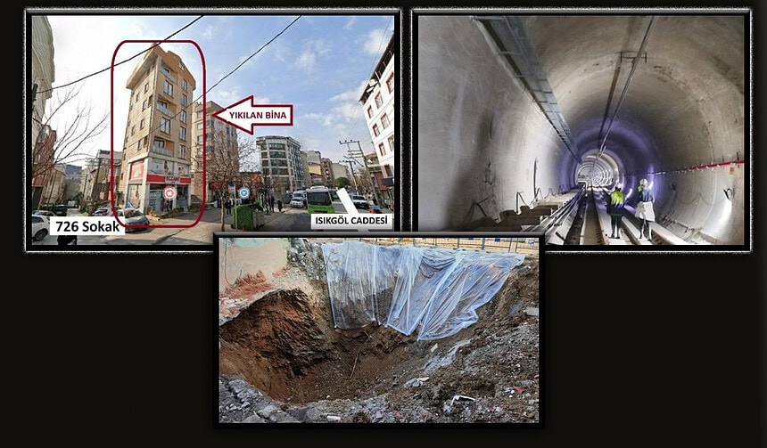 Gebze’deki Bina Çökmesinde İkinci Rapor Ortaya Çıktı: Metro İnşaatı Değil, Zayıf Zemin ve İmalat Kusuru!