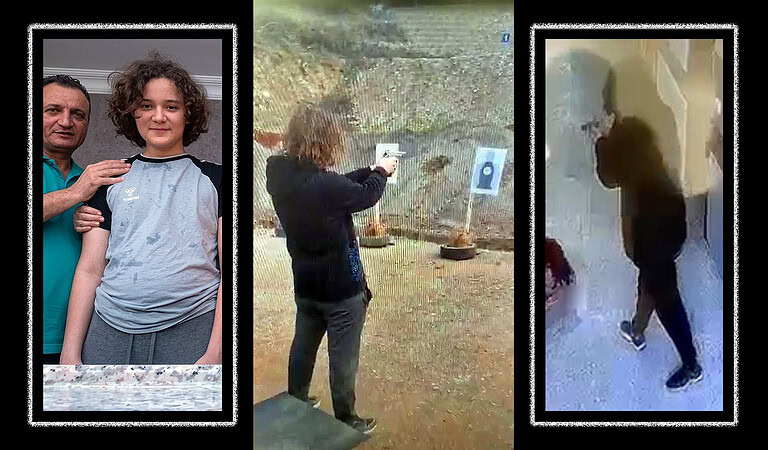 Kahramanmaraş Okul Saldırganının Poligondaki Atış Görüntüleri Ortaya Çıktı!