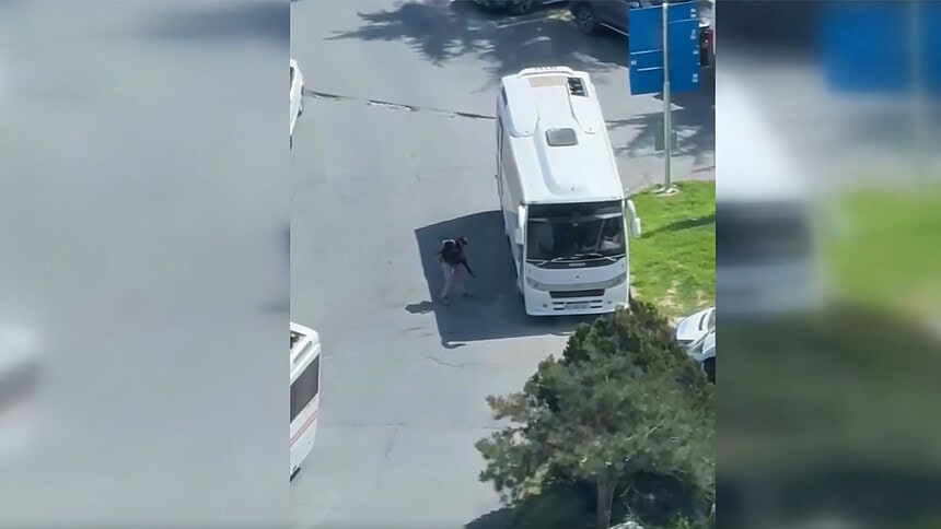 İsrail Konsolosluğu Çatışmasındaki Tüm Kamera Görüntüleri