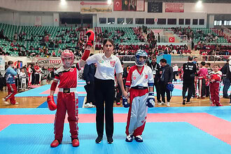 Körfezli Kick Boksçulardan Türkiye Üçüncülüğü