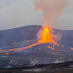 Kilauea Yanardağı 190 Metre Yüksekliğe Lav Püskürttü