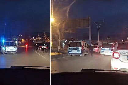 Körfez'de Polisi Ezmeye Çalışan Ehliyetsiz Sürücü Kenti Birbirine Kattı