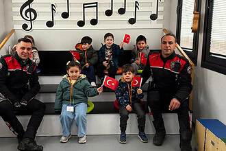 Lokomotif Çocuk Köyü Minikleri Polis Haftası Etkinliğinde Buluştu