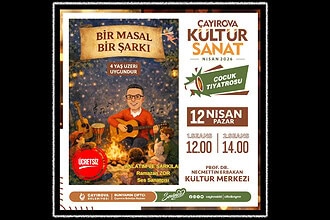 Hafta Sonu Planı Hazır: Çayırova Belediyesi’nden Çocuklara "Bir Masal Bir Şarkı" Hediyesi!