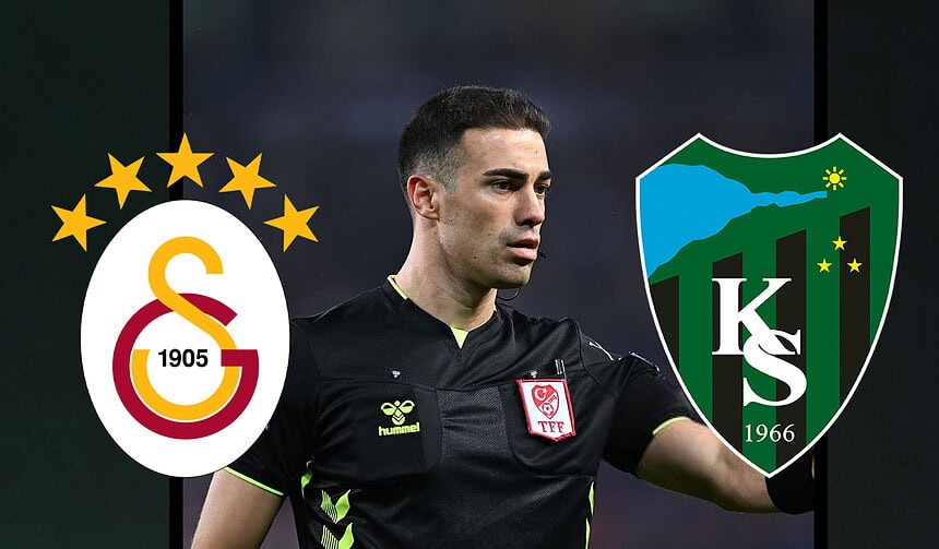 Galatasaray - Kocaelispor Karşılaşmasının Hakemi Oğuzhan Çakır Oldu