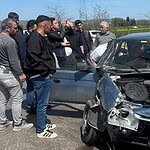 Kocaeli Akmeşe Sapağında Otomobil ile Otobüs Çarpıştı: 1 Yaralı!