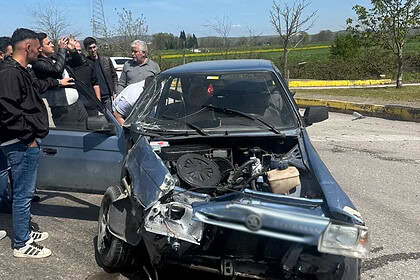 Kocaeli Akmeşe Sapağında Otomobil ile Otobüs Çarpıştı: 1 Yaralı!