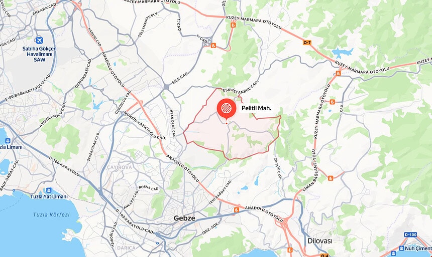 Gebze Pelitli’ye 295 milyon TL’lik depolama tesisi planlanıyor!