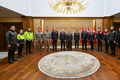 Türk Polis Teşkilatı 181 Yaşında: Kocaeli Emniyetinden Vali İlhami Aktaş’a Ziyaret