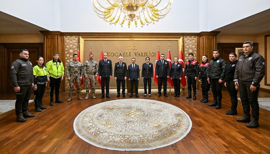 Türk Polis Teşkilatı 181 Yaşında: Kocaeli Emniyetinden Vali İlhami Aktaş’a Ziyaret