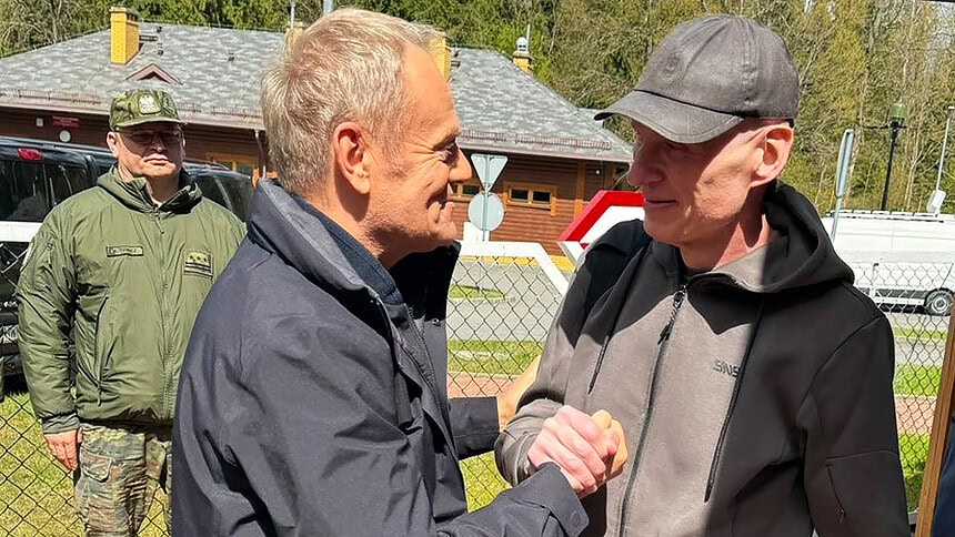 Polonya Belarus Sınırında Tarihi Takas: Gazeteci Poczobut Serbest