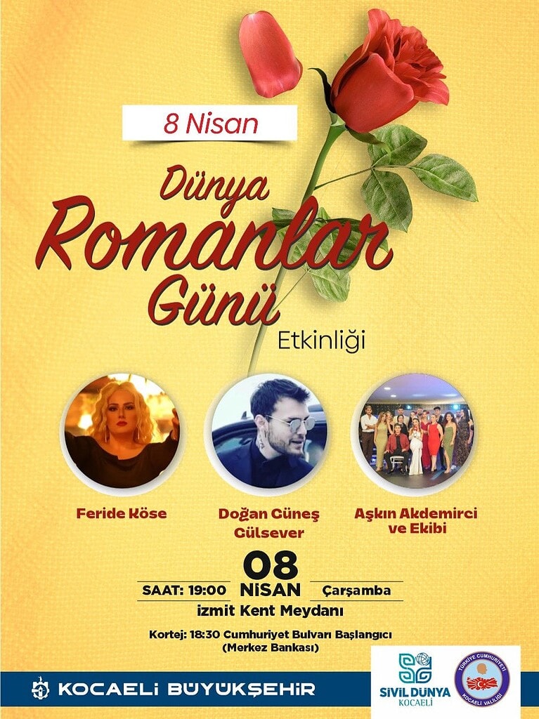 İzmit’te 8 Nisan Dünya Romanlar Günü Coşkusu: Kortej ve Konser Programı Belli Oldu!