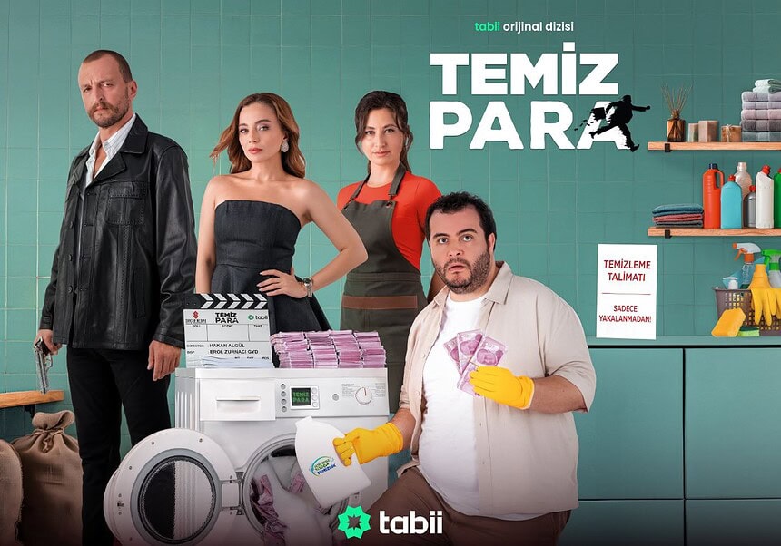 tabii, Kara Mizah Türündeki Yeni Orijinal Yapımı “Temiz Para”yı İzleyiciyle Buluşturdu