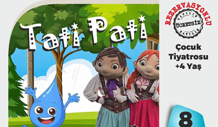 Başiskele’de Minikleri Heyecanlandıran Randevu: "Tati Pati" Sahne Alıyor!