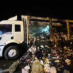 TEM’de Korku Dolu Anlar! Tekstil Yüklü Kamyon Alev Alev Yandı, Yol Kapandı