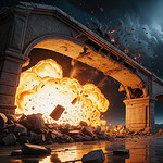 Trump B1 Köprüsü Saldırısını Paylaştı: "İran Anlaşma Yapmazsa Hiçbir Şey Kalmayacak"