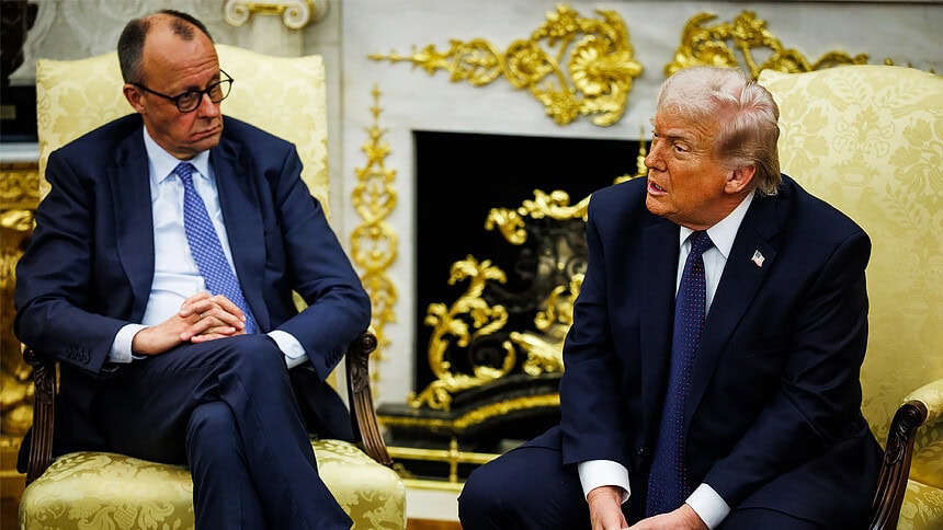 Trump'tan Almanya Başbakanı Merz'e: 'Bozuk Ülkeni Düzelt'