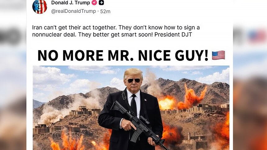 Trump'tan İran'a Nükleer Mesaj: 'Bir An Önce Akıllanmaları Gerek'
